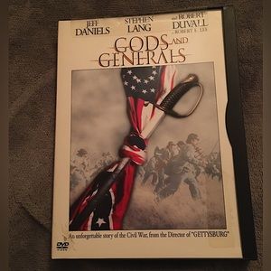 “Gods and Generals” Civil War themed DVD in original case